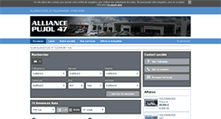 Desktop Screenshot of alliancepujol47occasions.com